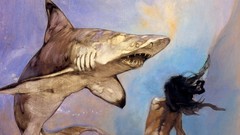 Woman ass Sharks nude