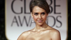 Woman Awards globe Jessica Alba Actress earrings blondes 
