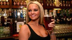 Woman bar alcohol Jennifer