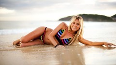 Woman Beaches bikini Alana Blanchard