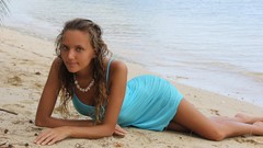 Woman Beaches blondes X-Art magazine Clover (X-Art)