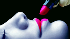 Woman beautiful face make