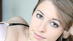 Woman beds brunettes models Girls Next Door Club magazine