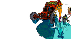 Woman bikini cars redheads