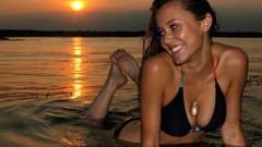 Woman bikini Julianna Guill