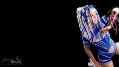 Woman black background models alt girls Francesca Dani