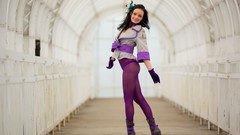 Woman black hair Fame Girls Katie-Famegirls