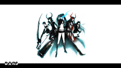 Woman black rock shooter