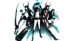 Woman black rock shooter