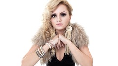 Woman blondes alexandra stan singers