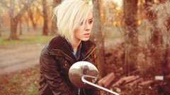 Woman blondes alysha nett