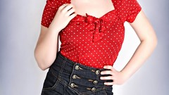 Woman blondes amie conradine