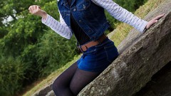 Woman blondes Android 18