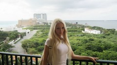 Woman blondes barbie Valeria Lukjanova