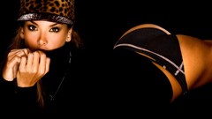 Woman blondes bikini Alexandra Ambrosio