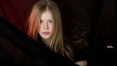 Woman blondes blue eyes Met-Art magazine Flavia A