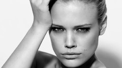 Woman blondes blue eyes models nude Leonie Jung