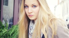 Woman blondes blue eyes models Pauline H
