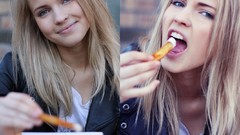 Woman blondes blue eyes teen Norwegian Emilie Marie Nereng 