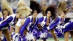 Woman blondes brunettes cleavage nfl dallas cowboys cheerleaders