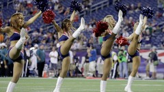 Woman blondes brunettes nfl new england patriots cheerleaders