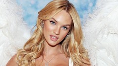 Woman blondes candice swanepoel angel wings Victorias Secret