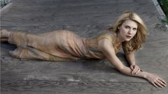 Woman blondes claire danes lying down