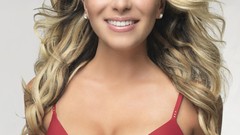 Woman blondes cleavage Gülcan Karahanci-Kamps