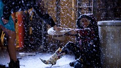 Woman blondes Danni magazine