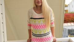 Woman blondes Erica Mohn Kvam