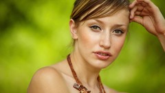 Woman blondes freckles models girls in nature Met-Art magazine 