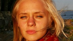 Woman blondes green eyes models beach girls Erotic Beauty 