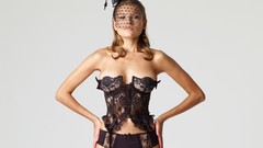 Woman blondes lingerie Luba Shumeyko