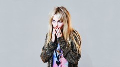 Woman blondes Mette Lindberg The Asteroids Galaxy Tour