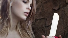 Woman blondes models Bare Maidens Brea (Bare Maidens)