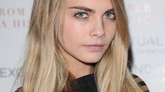 Woman blondes models cara delevingne