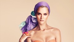 Woman blondes models carmen kass