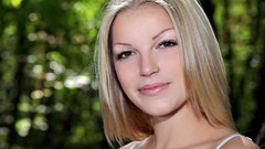 Woman blondes models Cristal A