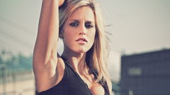 Woman blondes models HDR Photography Aaron Tyree