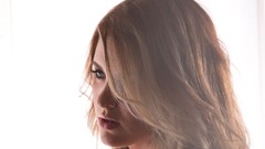 Woman blondes models Rockell Starbux