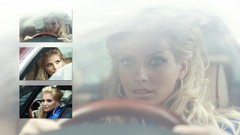 Woman blondes models Tatiana Kotova