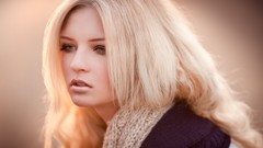 Woman blondes models Violetta