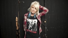 Woman blondes piercings models Jenna McDougall