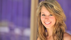 Woman blondes Riley Jensen