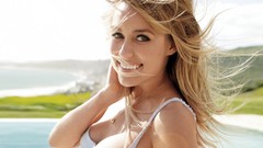 Woman blondes smiling bra portraits Lauren Conrad