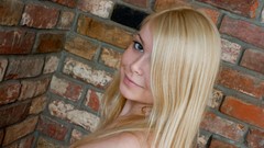 Woman blondes smiling GoddessNudes magazine