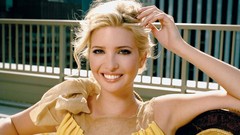 Woman blondes smiling Ivanka Trump
