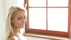 Woman blondes smiling models Annely Gerritsen Girls Next Door 