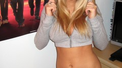 Woman blondes Spunky Angels magazine Makenzie