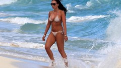 Woman blue eyes brunettes models Tamara Ecclestone